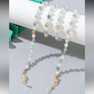 Pearl & Pastel Bead Eyewear Chain A1673